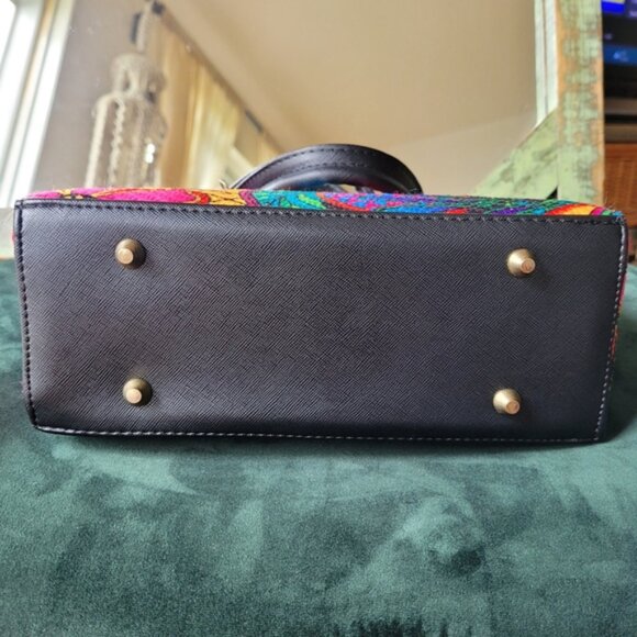 Belo Horizonte since 1965 colorful flower print handbag - Picture 6 of 7